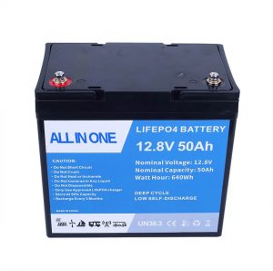 12.8V 50Ah batería recargable de iones de litio Lifepo4 batería de iones de litio