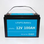 Paquete de batería de fosfato de hierro y litio lifepo4 12v 100ah con bms para scooter de coche eléctrico RV