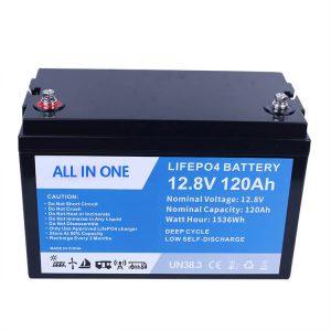 Batería recargable 12V 120Ah Batería de iones de litio