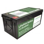 Batería vendedora caliente del rv de los ciclos de 2.56KWh lifepo4 batteri 12v 200Ah 6000