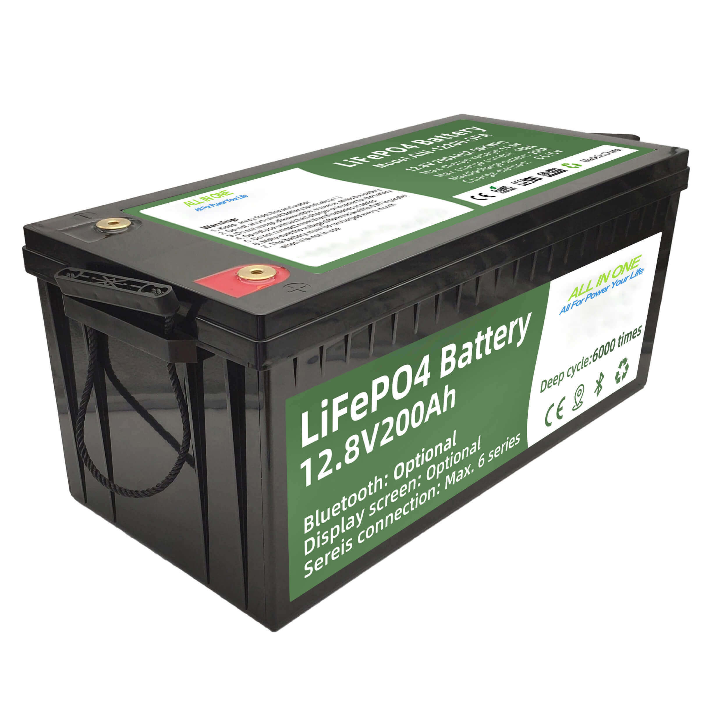 Venta caliente batería recargable LiFePO4 batería 12V 100Ah RV