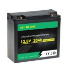 OEM profundo recargable de la batería de ión de litio del ciclo Lifepo4 12V 20AH