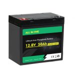 TODO EN UNO Lifepo4 Battery 12v 50ah Deep Cycle