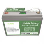 TODO EN UNO Batería LiFePO4 de ciclo profundo 12V100Ah con BMS inteligente para el sistema de almacenamiento de energía doméstico
