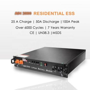 Batería de litio con./desc. 48v 10kW del almacenamiento de energía del sistema solar lifepo4 48v 50Ah 100Ah 200Ah