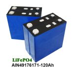 Batería prismática LiFePO4 3.2V 120AH para motocicleta del sistema solar UPS
